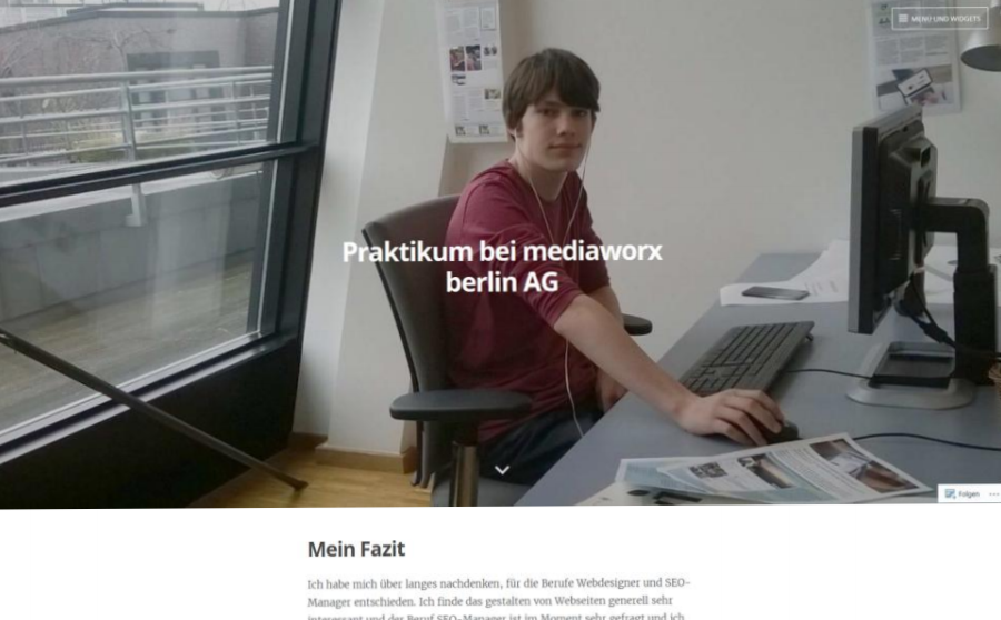 Praktikum mediaworx berlin AG